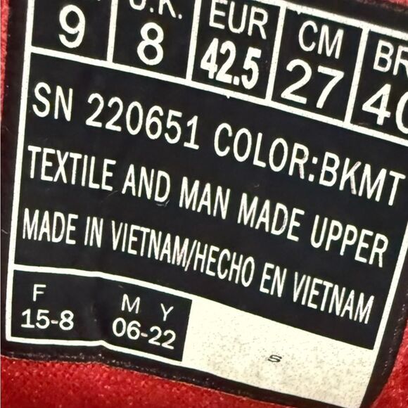 NEW SKECHERS MAX CUSHIONING® HYPER BURST® RUNNING SHOE IN BLACK/ MULTI SIZE 9 - Picture 9 of 10